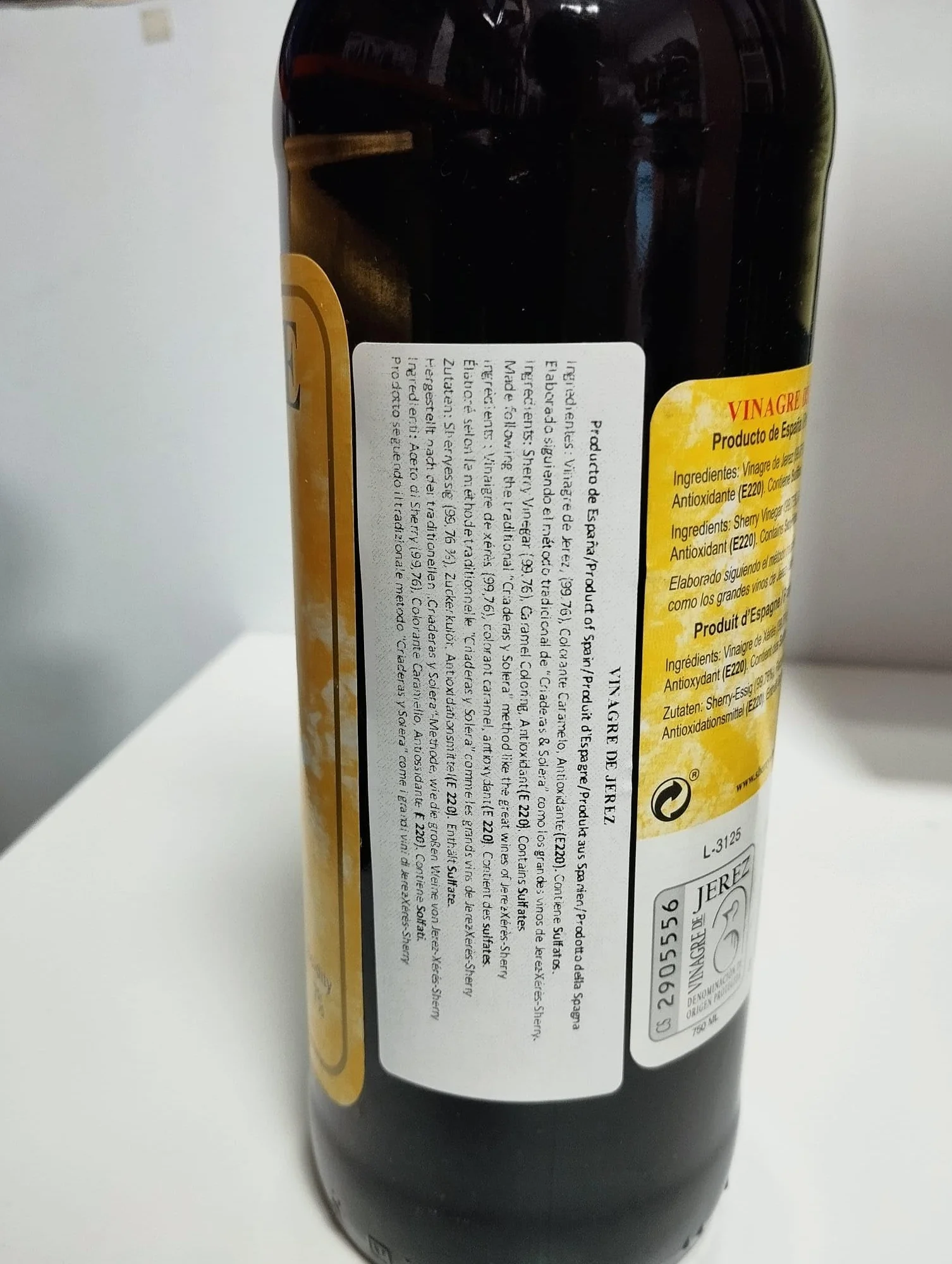Ocet rezerwowy Jerez 20 lat 375 ml