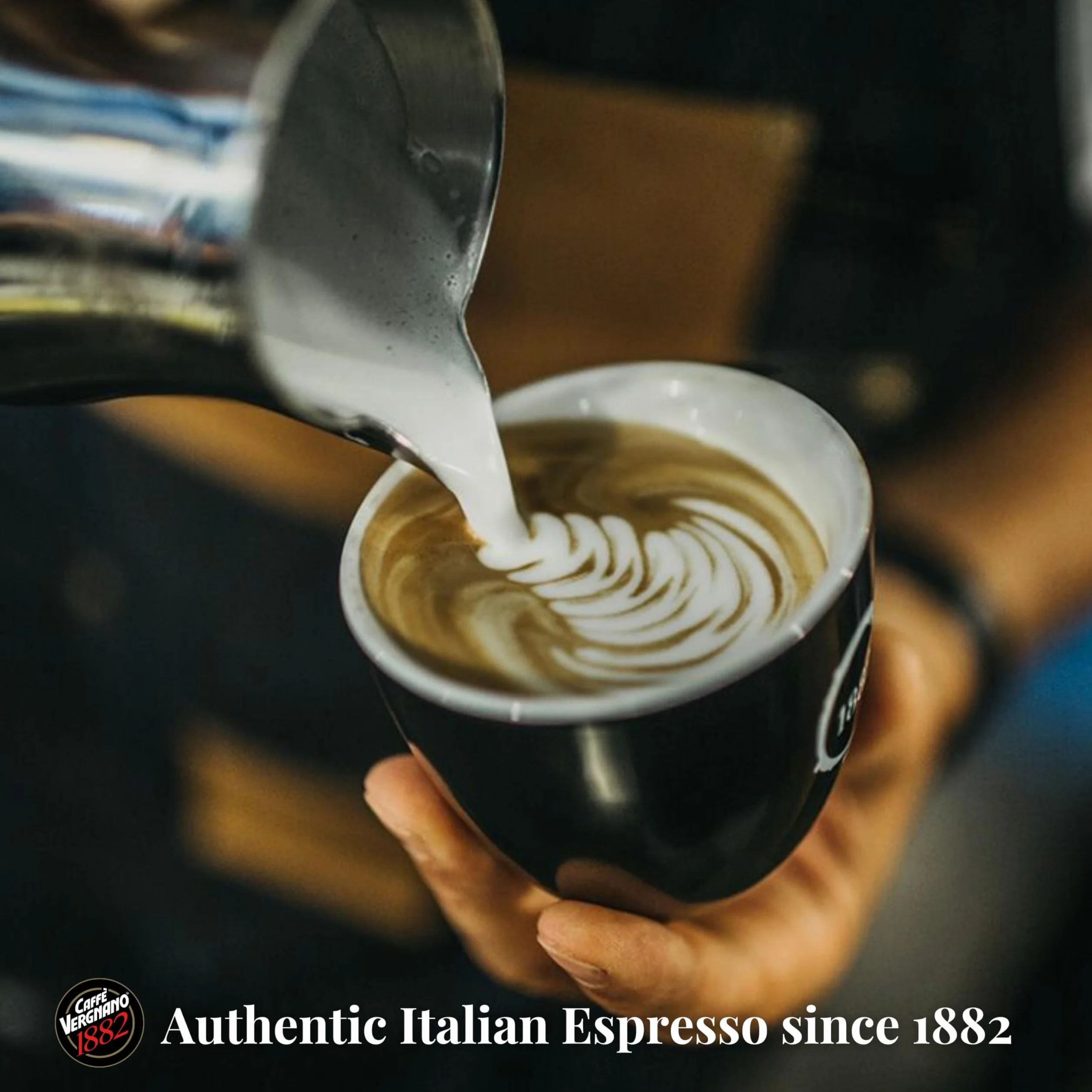 Caffè Vergnano 1882 Espresso Kawa Ziarnista Roast