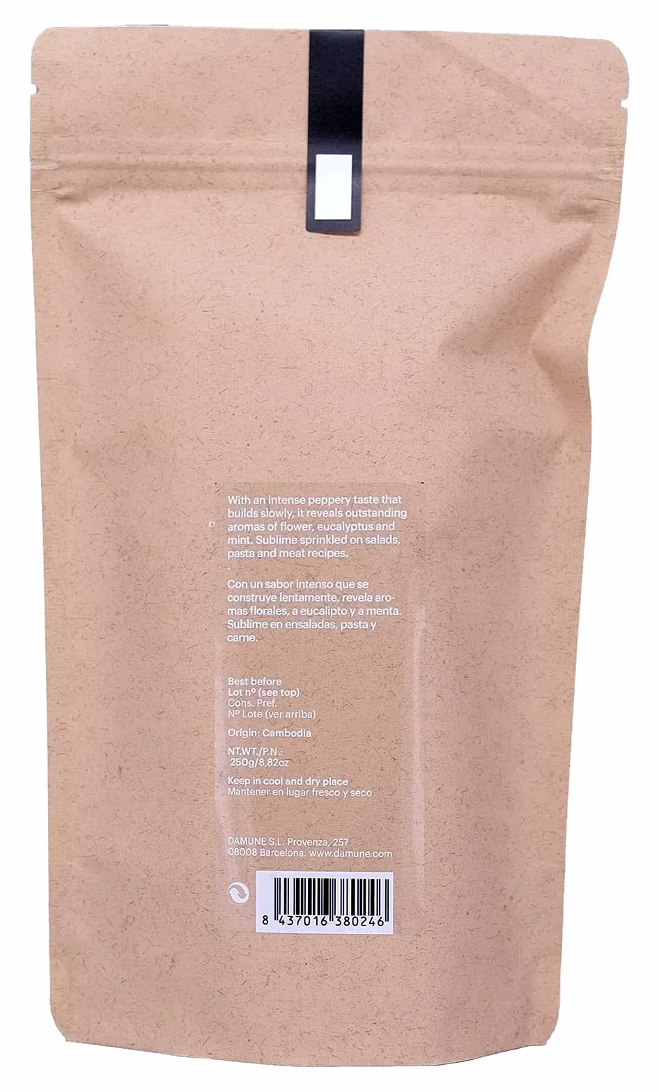 Kampot Czarny pieprz 250 g IGP