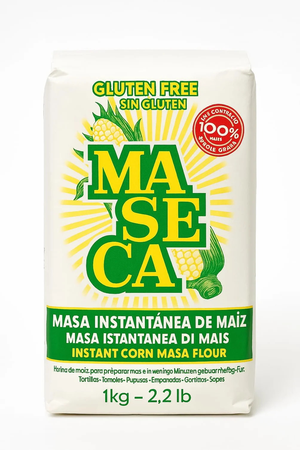 MASECA Mąka kukurydziana na tortille 1 kg