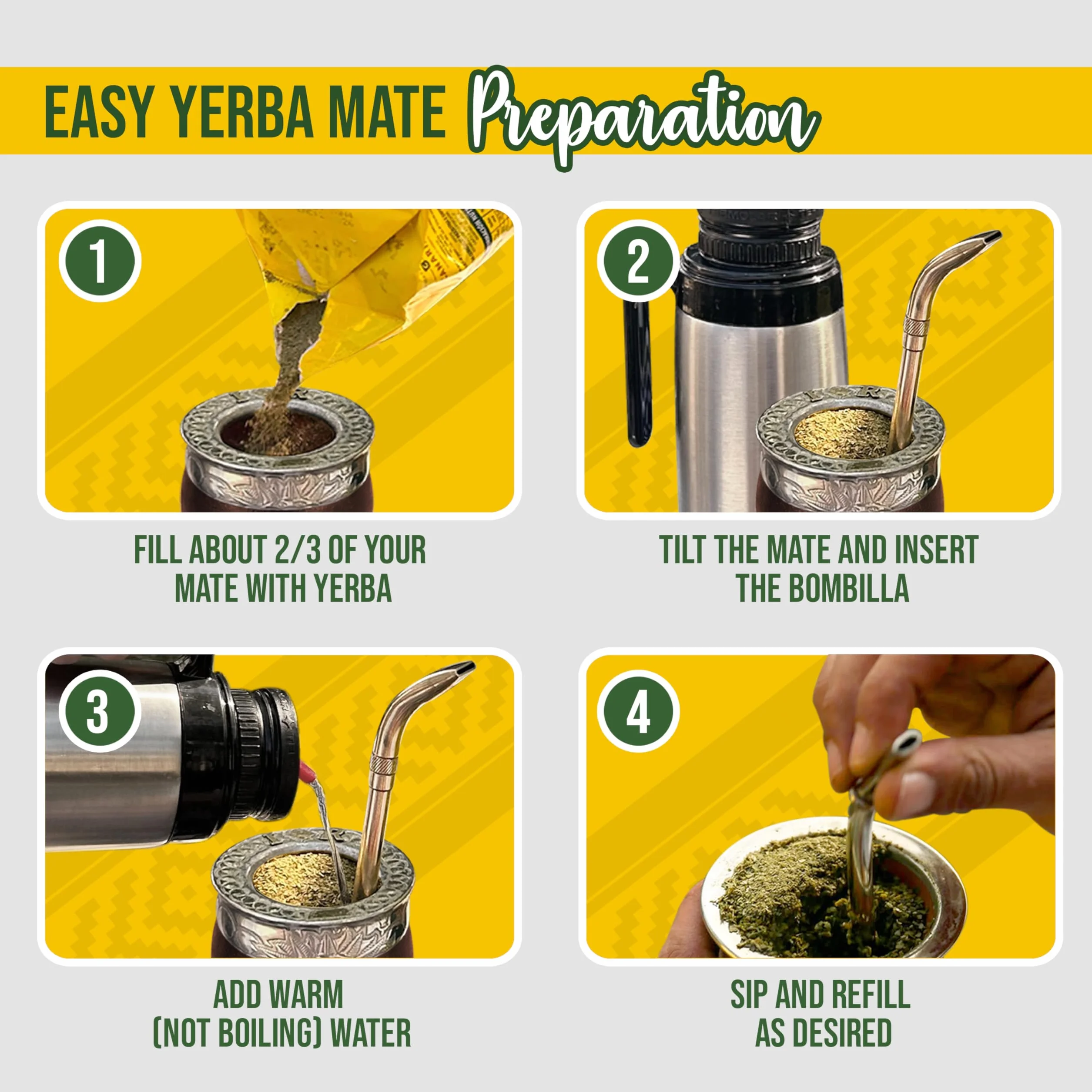 Canarias Yerba Mate Canarias (matowa trawa) 500g