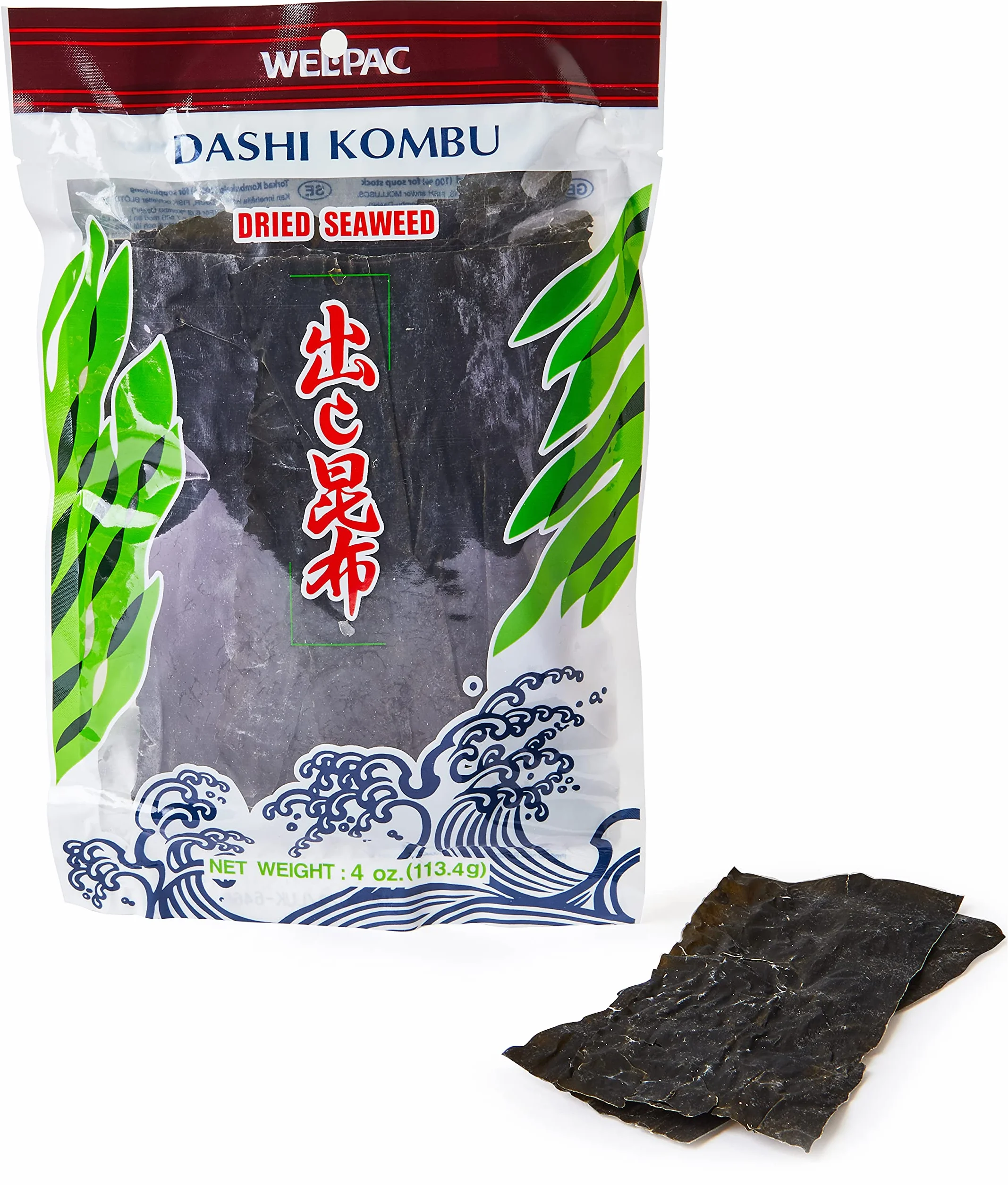 Algi do bulionu Dashi konbu vel-PAK 113,4 G Korea - Unité (1 pièce)