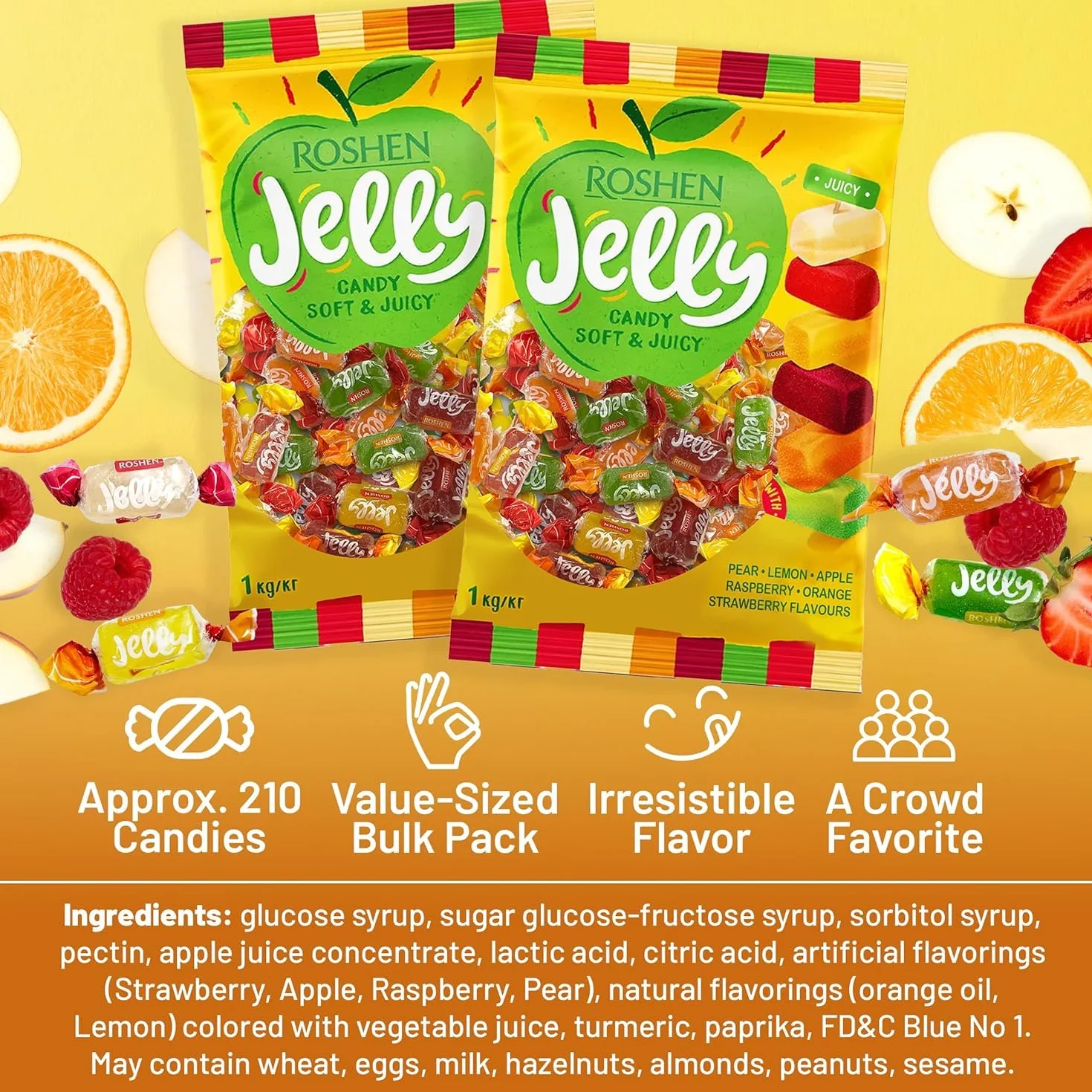ROSHEN Jelly Sweets 1kg