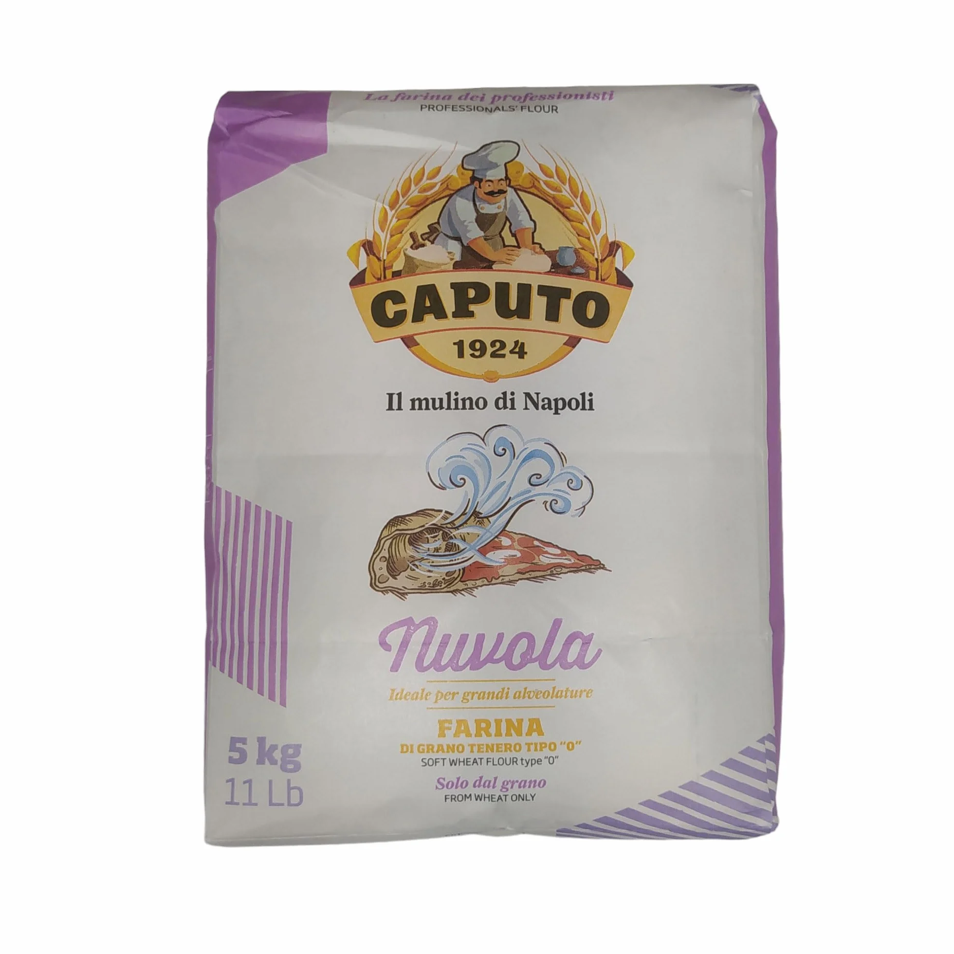 Mąka Caputo Nuvola 5kg oryginalna włoska mąka do pizzy napowietrzone brzegi
