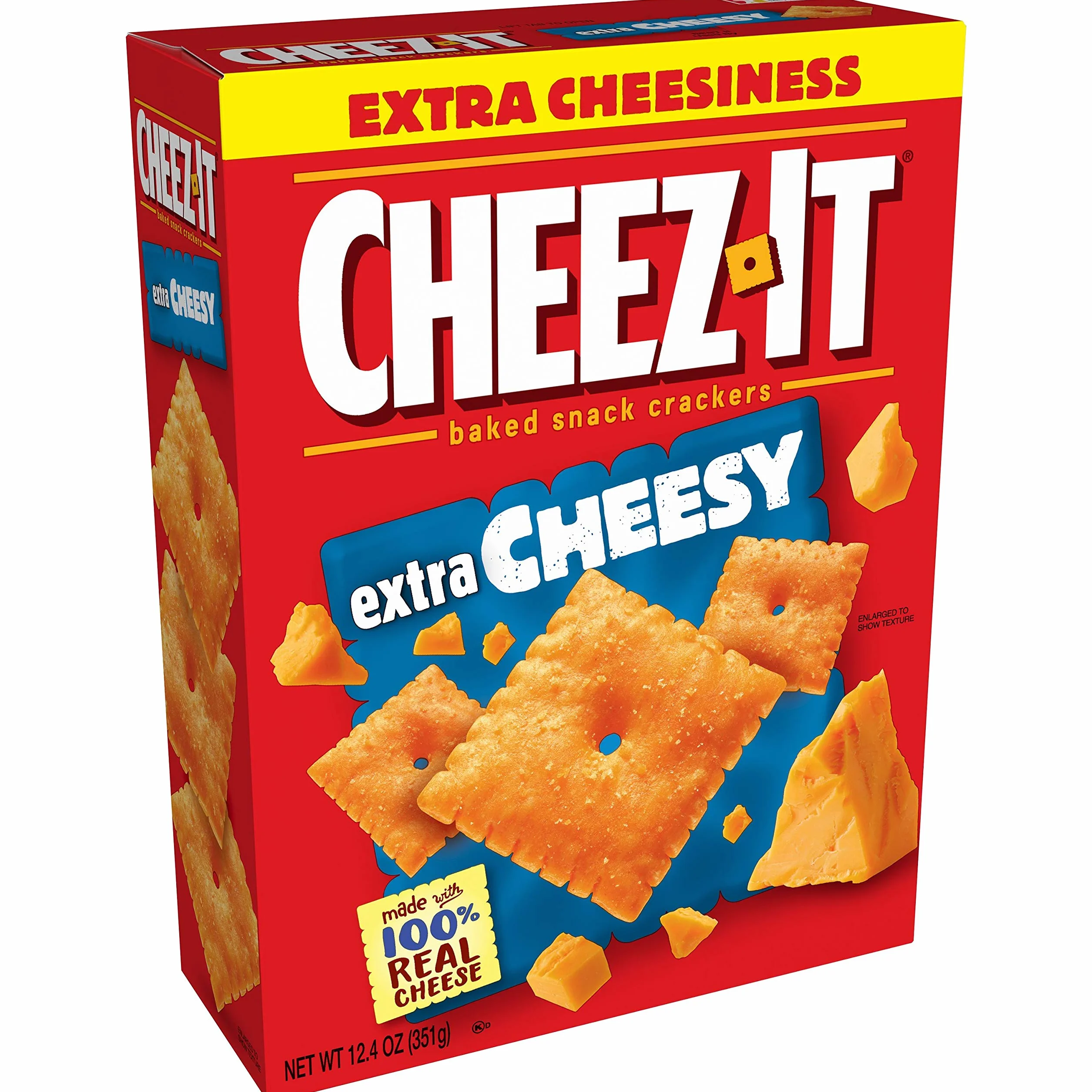 Cheez - It Extra Cheesy Baked Snack Crackers - 351 g
