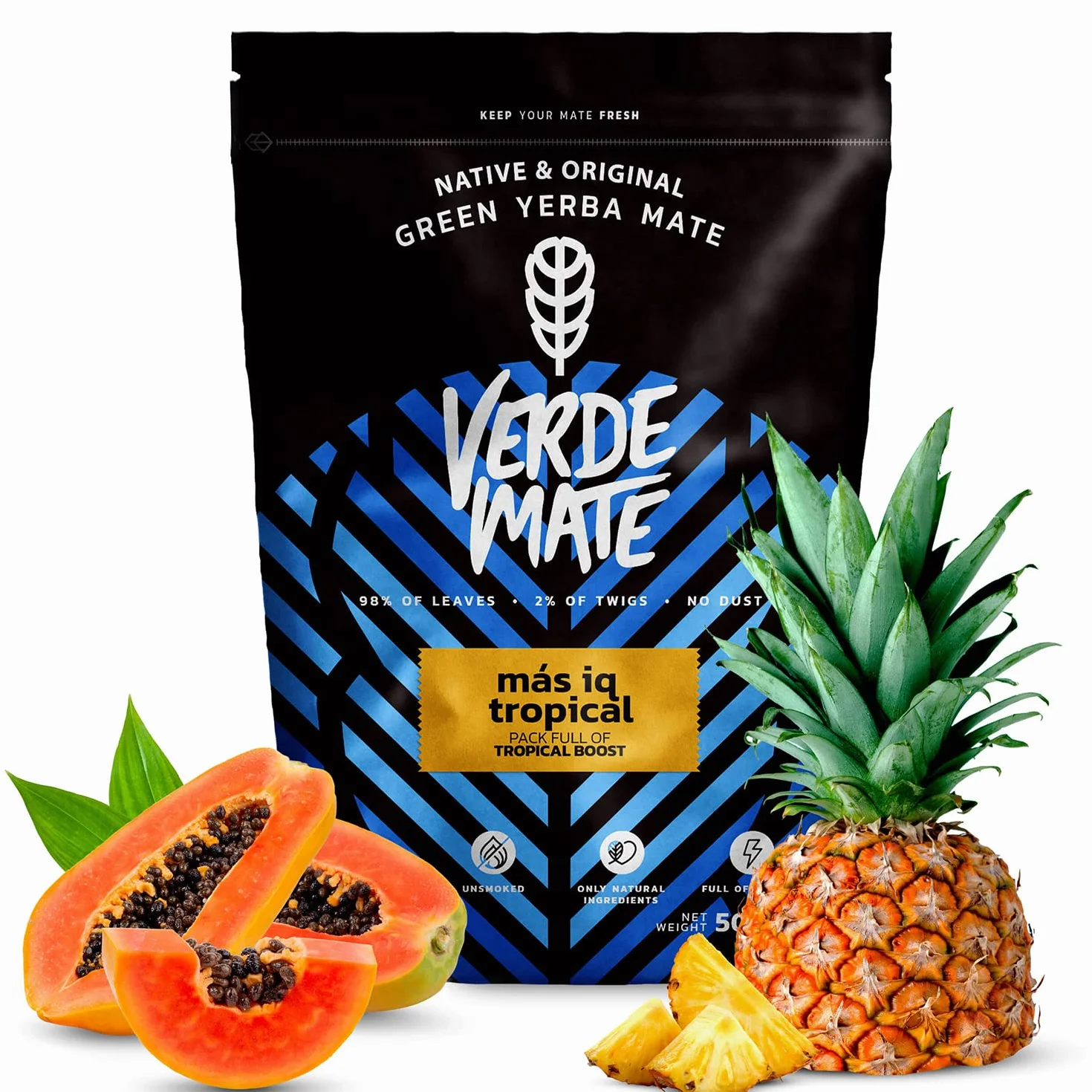 Zestaw yerba mate z owocami 6x500g 3kg Ananas truskawka papaja marakuja mango
