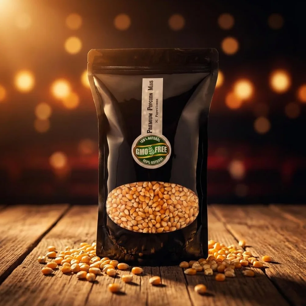 Premium Butterfly Popcorn Corn 1000g XL objętość pop 1:46 z opakowaniem chroniącym smak bez GMO