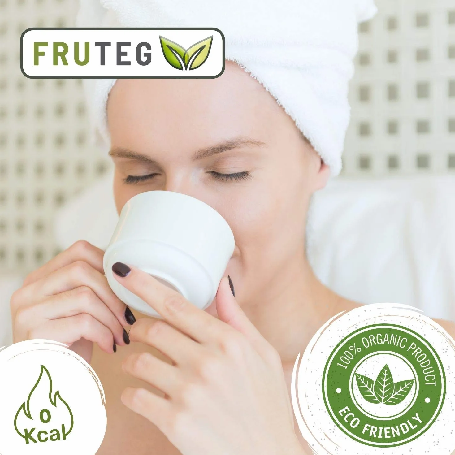 FRUTEG Herbata owocowa luźna Tutti I Frutti 1000 g Mieszanka dzikich jagód i moreli 1 kg