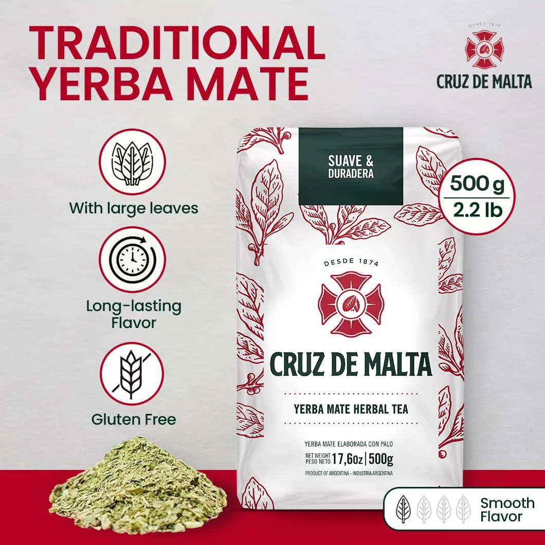 Yerba Mate Cruz de Malta 500gr