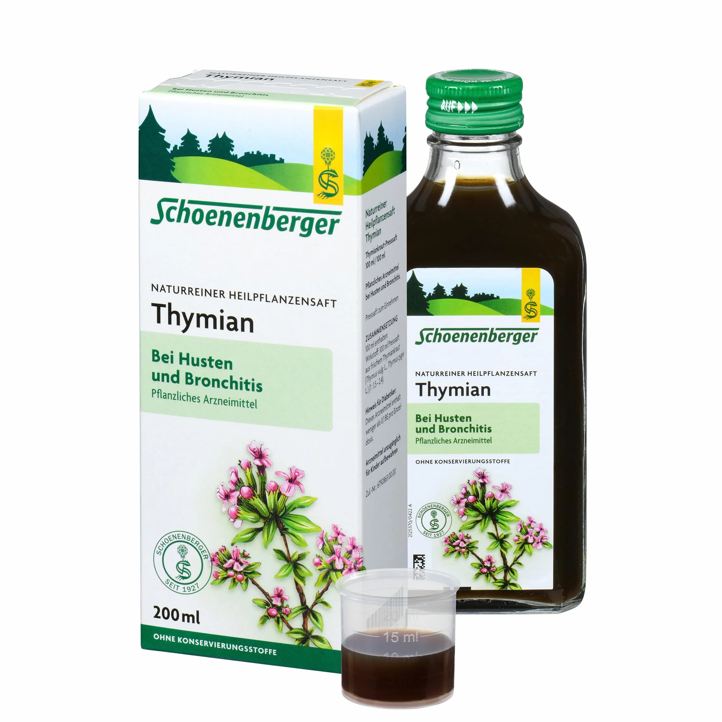 Schoenenberger Sok tymiankowy naturalny 200 ml