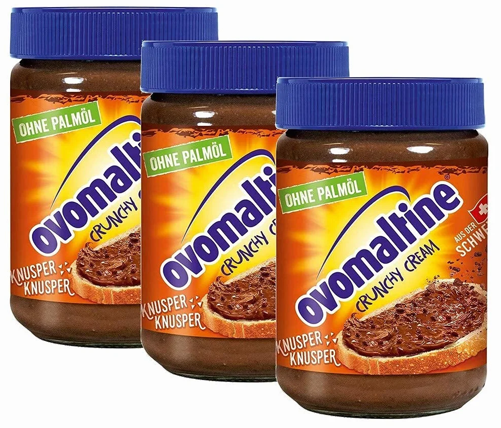 Ovomaltine Crunchy Cream bez oleju palmowego 3 x 380 g