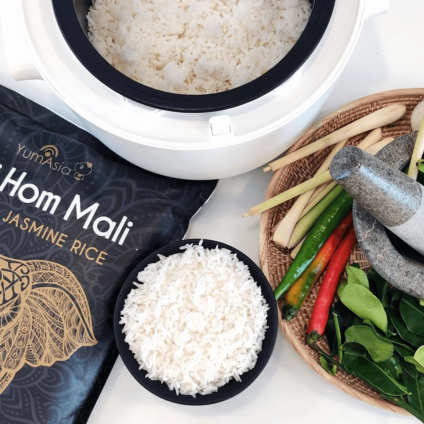 Yum Asia Thai Hom Mali Jaśminowy Biały Ryż 5kg