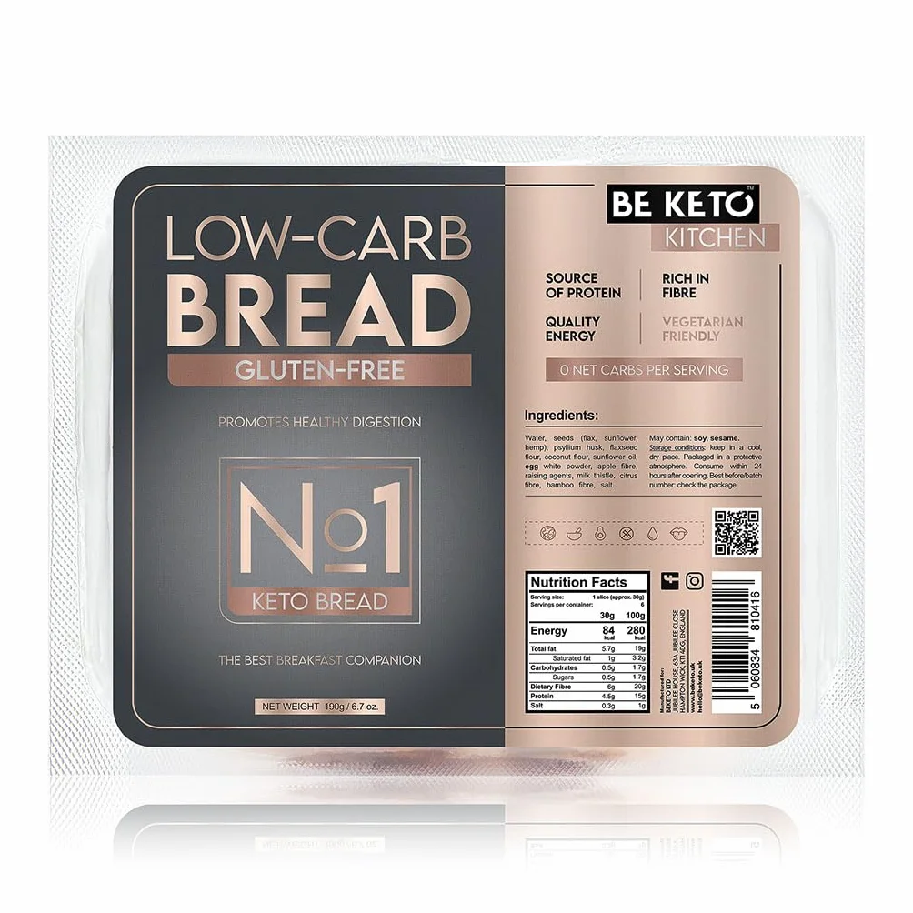 Keto Chleb Bezglutenowy 190g