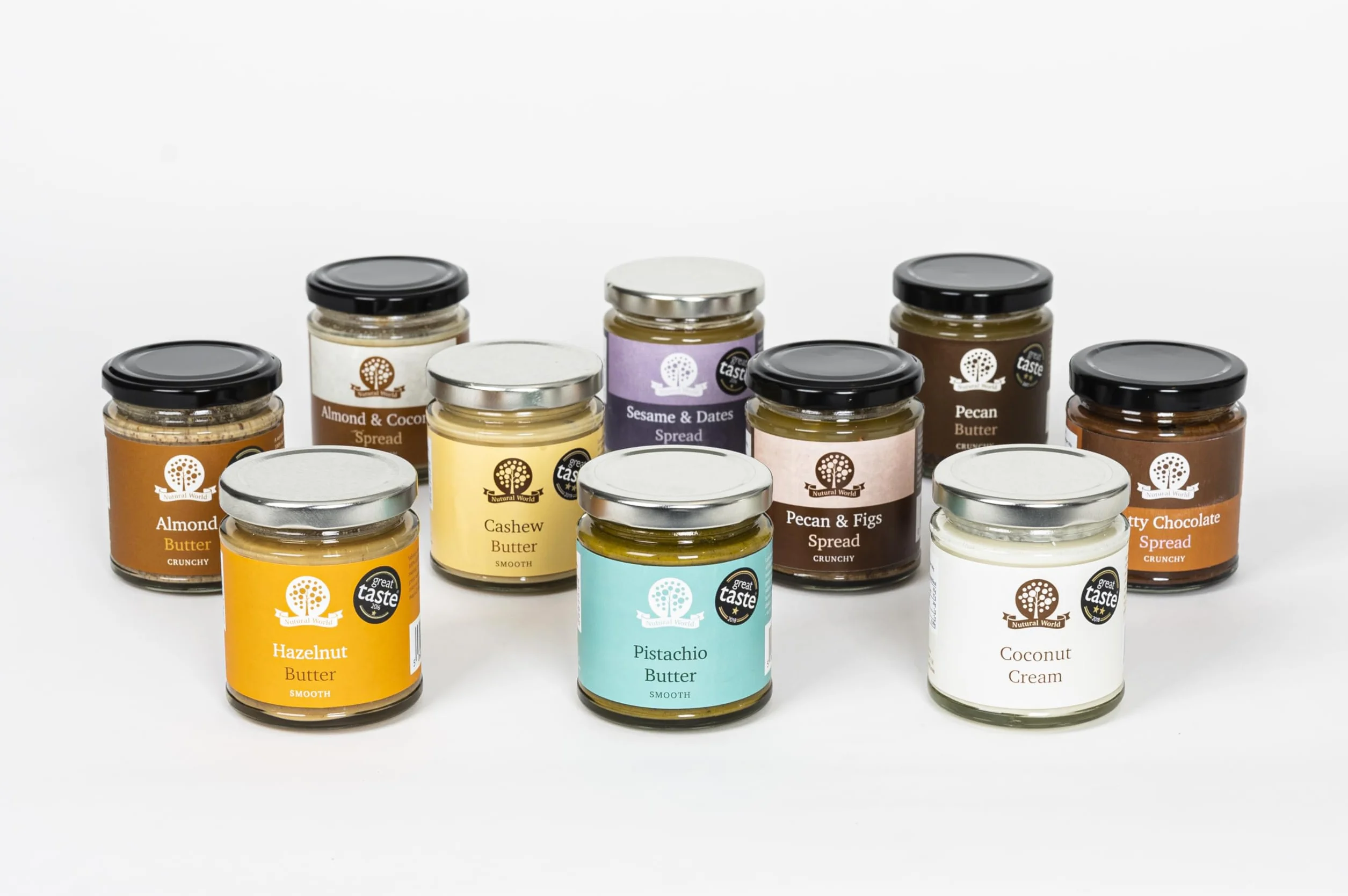 Nutural World - chrupiące masło z orzechów laskowych (170 g)