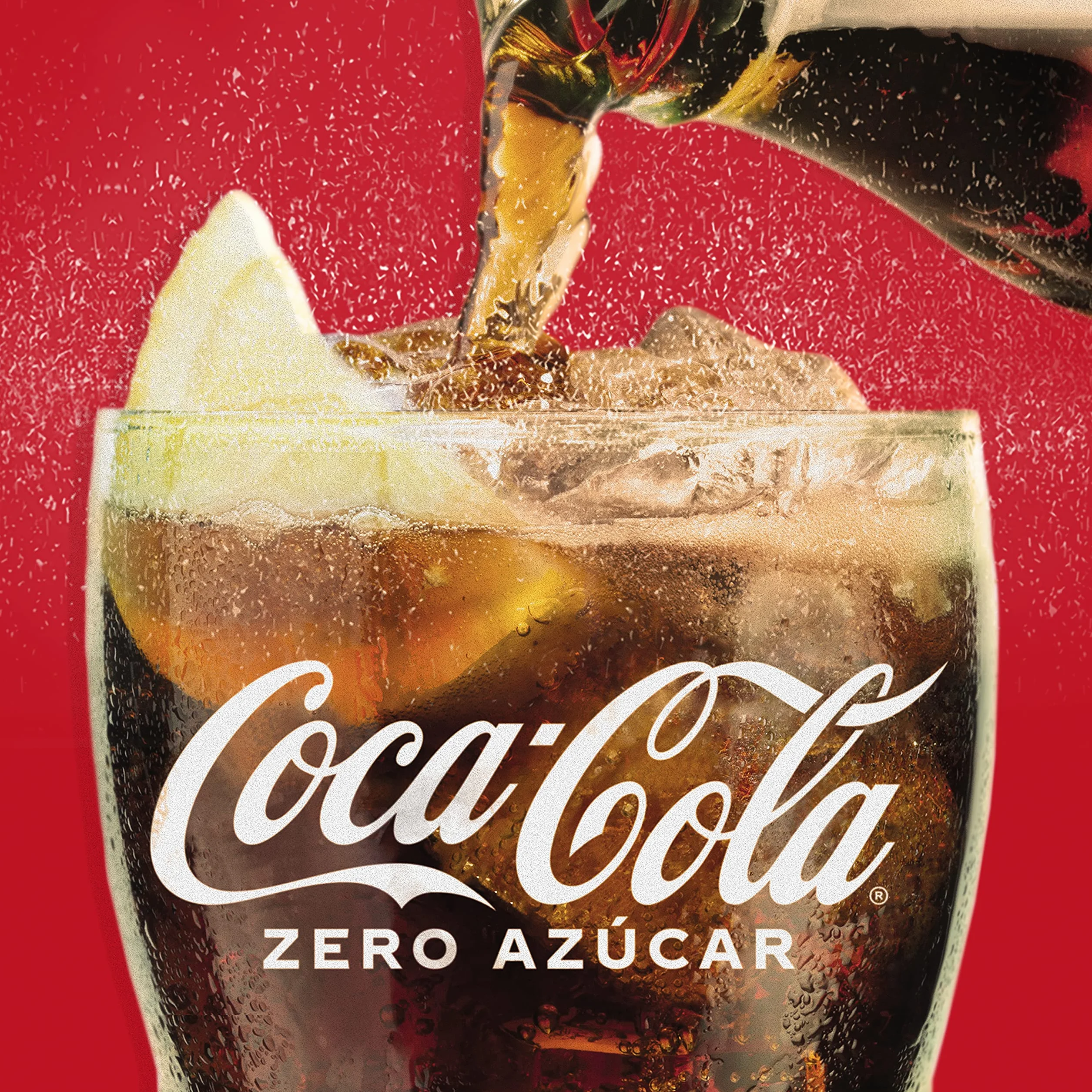 Coca -Cola Zero Azúcar - Cola läsk utan socker, utan kalorier - Förpackning med 4 glasflaskor 200 ml