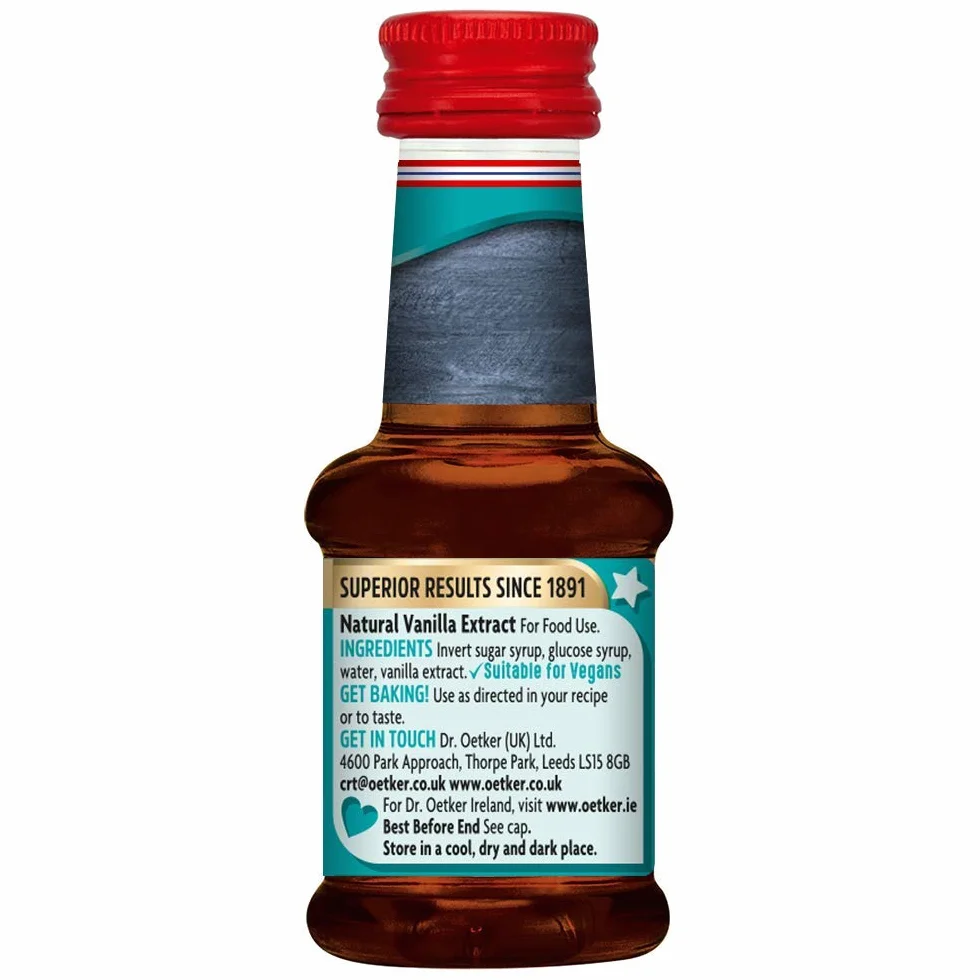 Dr. Oetker Natural Extract Madagascan Vanilla 35 ml – aromat waniliowy