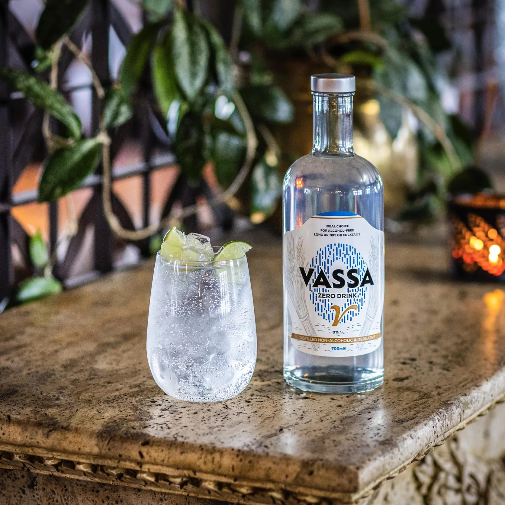 VASSA ZERO V bezalkoholowy 700 ml do koktajli i long drinków 100% naturalny