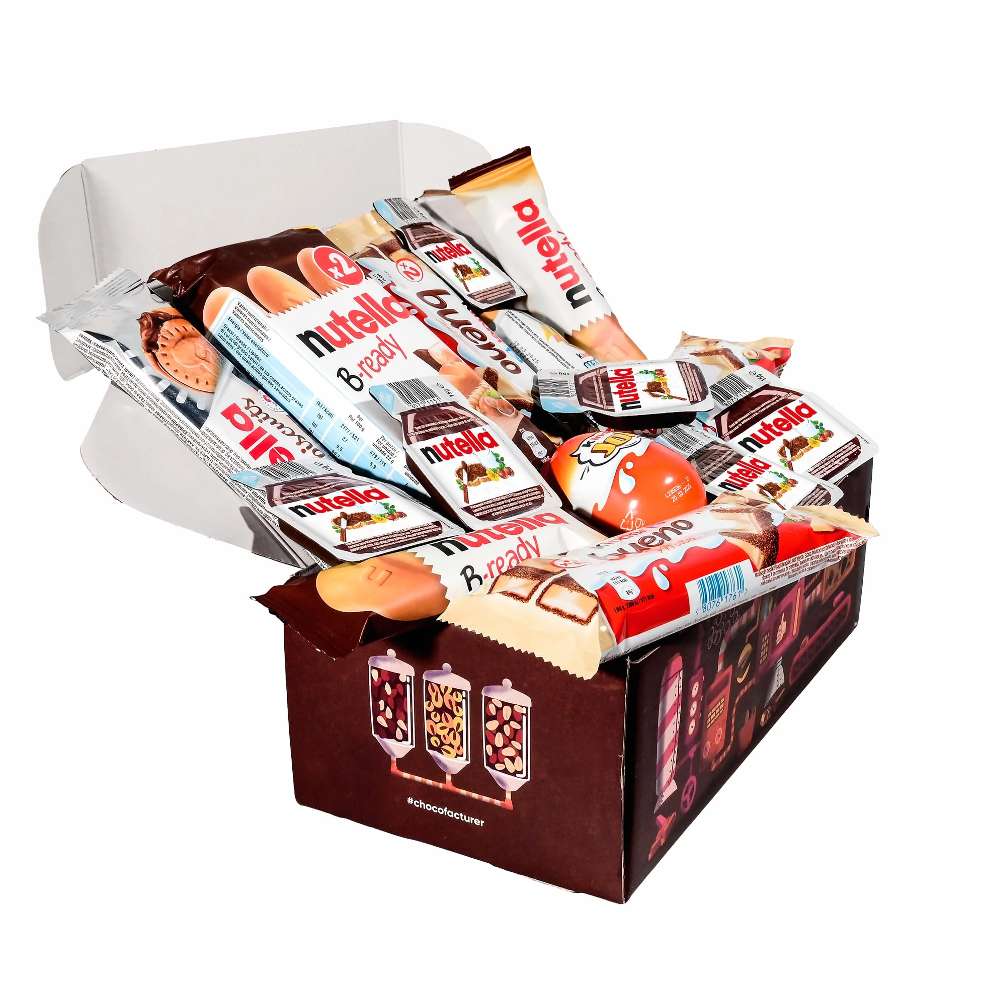 Kinder Bueno White Happy Hippo Kinder Joy Oreo Pudełko prezentowe z czekoladą na urodziny dla dzieci pary