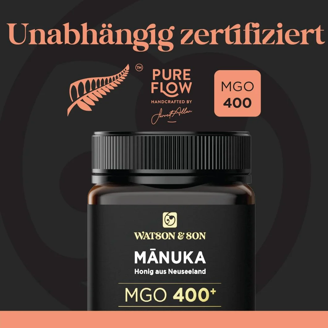 Watson & Son Miód Manuka MGO 400 250 g