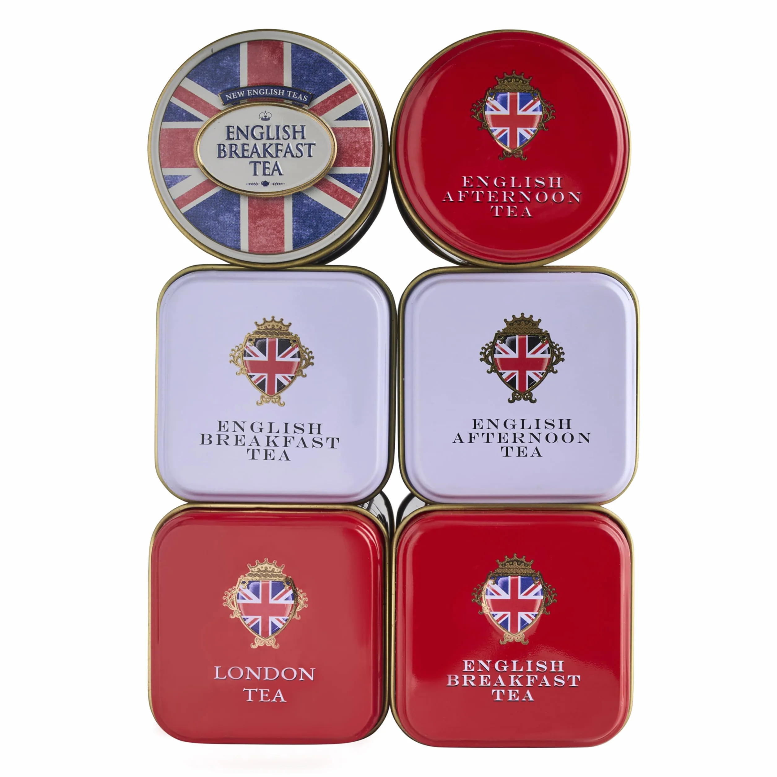 New English Teas Brytyjska mini puszka herbata selection 140 g