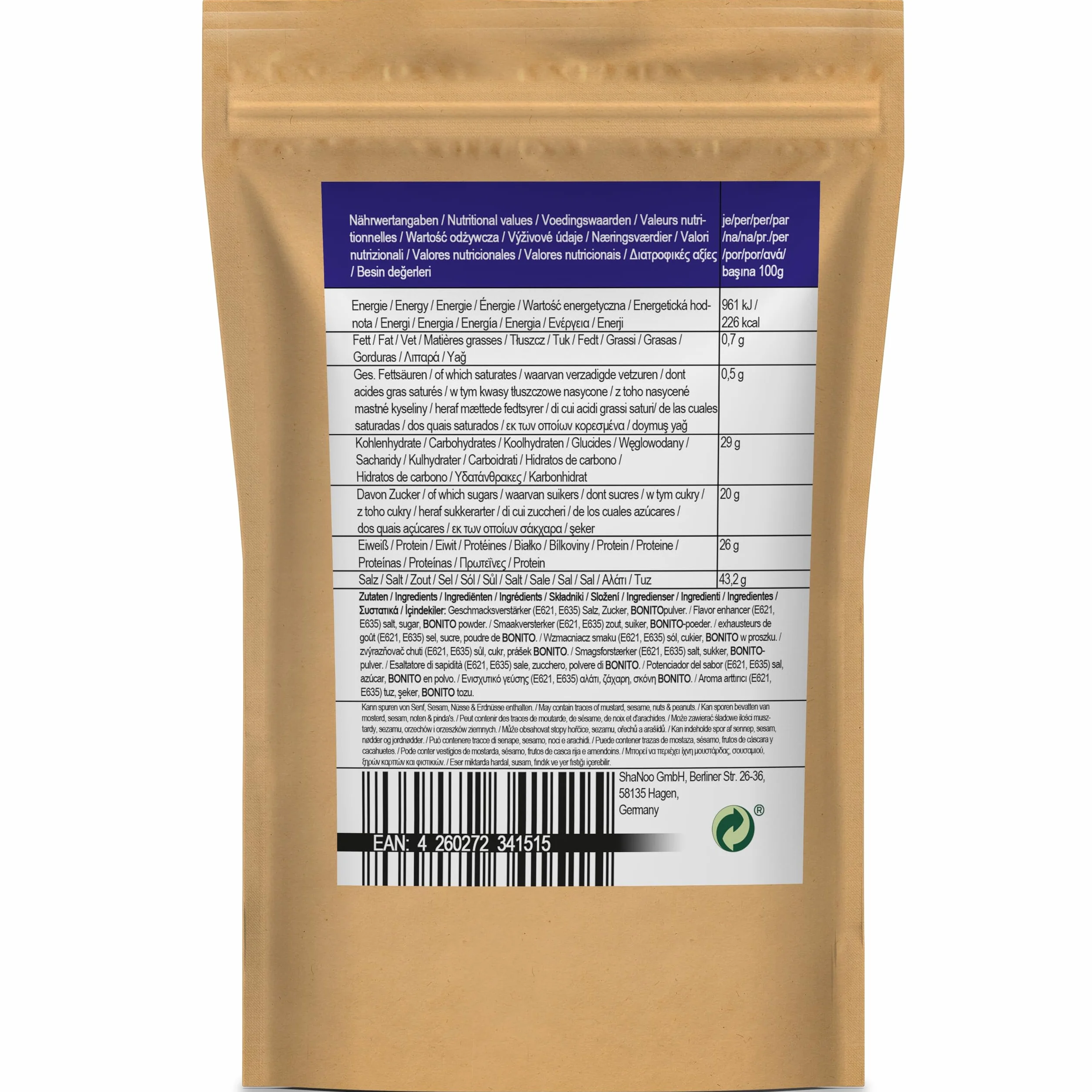 Asiafoodland - Bonito Dashi - Przyprawa do zupy rybnej - Dashi Powder, 1 opakowanie (1 x 60 g)