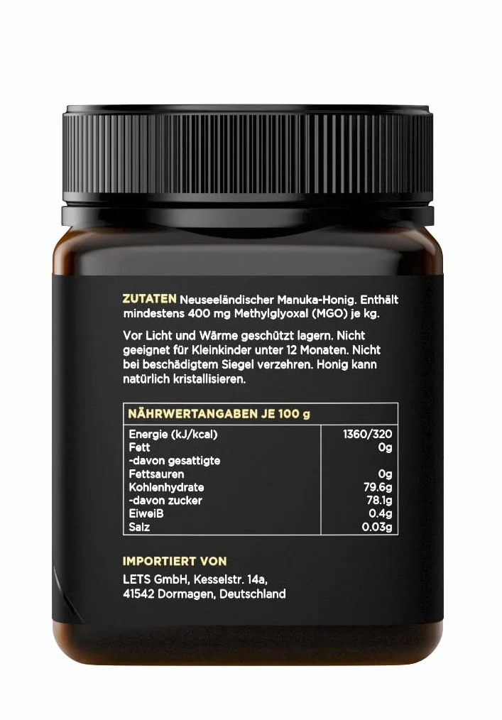 Watson & Son Miód Manuka MGO 400 250 g